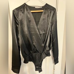 Elegant Black Bodysuit